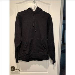 TNA boyfriend hoodie- Size 1- Black